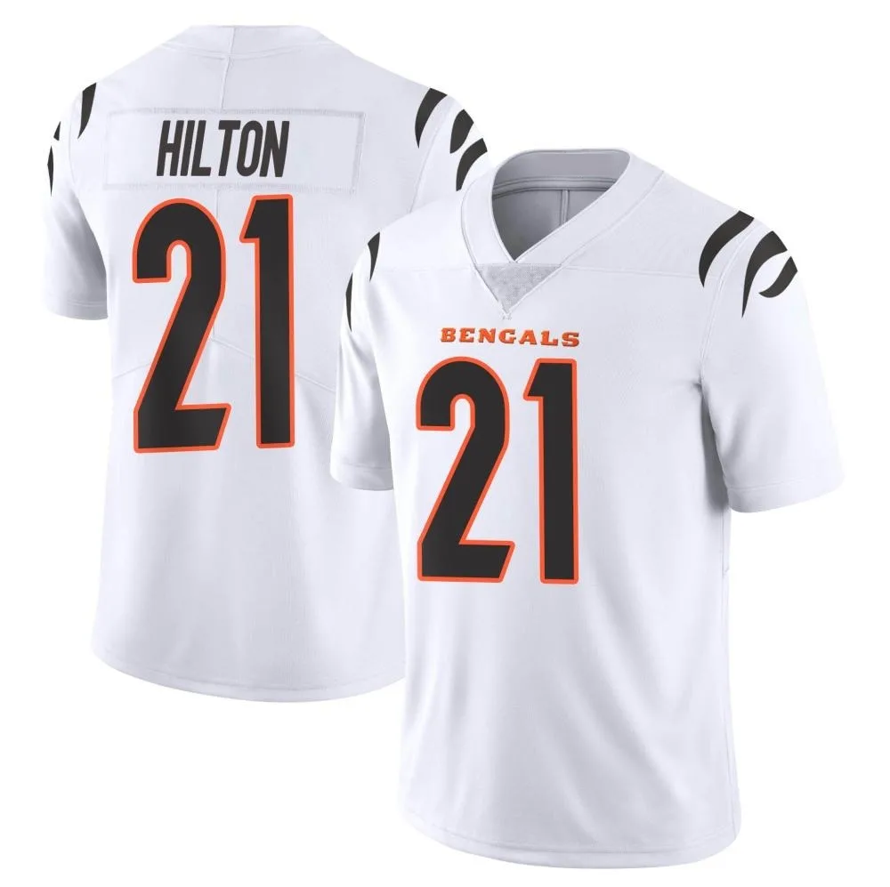 Men's Cincinnati Bengals Mike Hilton Nike Vapor Untouchable Limited White Jersey Men's Cincinnati Bengals Mike Hilton Nike Vapor Untouchable Limited White Jersey