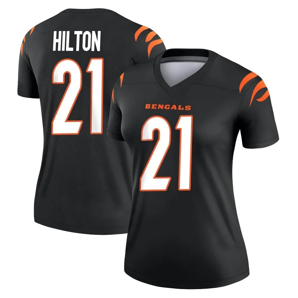 Women's Cincinnati Bengals Mike Hilton Nike Legend Black Jersey Women's Cincinnati Bengals Mike Hilton Nike Legend Black Jersey