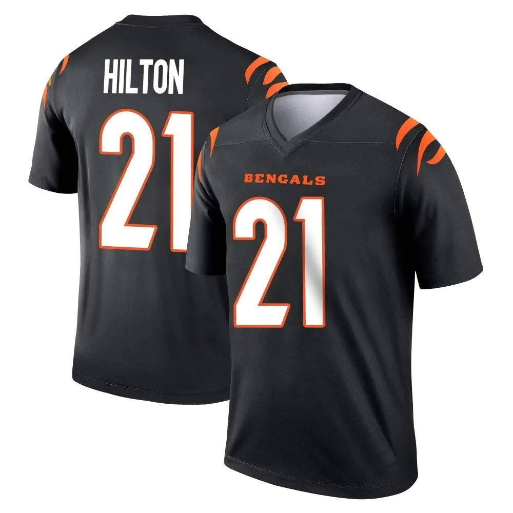 Youth Cincinnati Bengals Mike Hilton Nike Legend Black Jersey Youth Cincinnati Bengals Mike Hilton Nike Legend Black Jersey