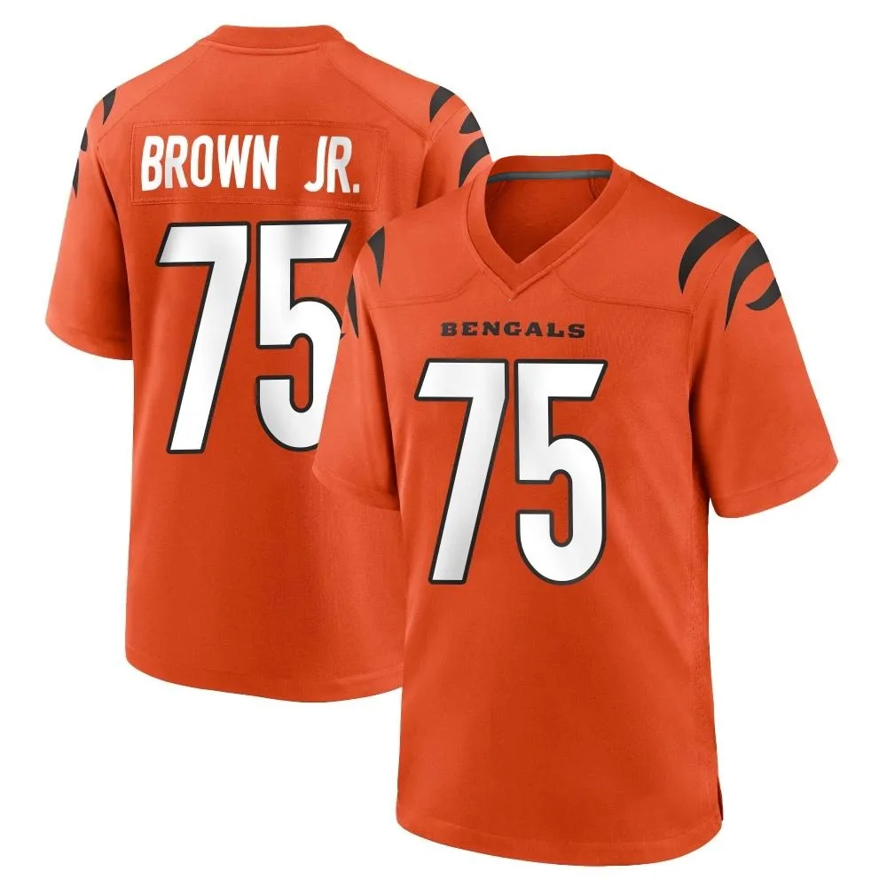 Youth Cincinnati Bengals Orlando Brown Jr. Nike Game Orange Jersey Youth Cincinnati Bengals Orlando Brown Jr. Nike Game Orange Jersey