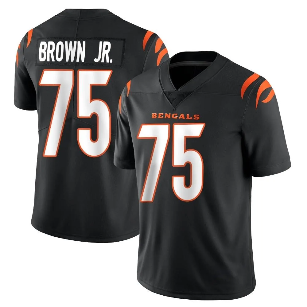 Youth Cincinnati Bengals Orlando Brown Jr. Nike Team Color Vapor Untouchable Limited Black Jersey Youth Cincinnati Bengals Orlando Brown Jr. Nike Team Color Vapor Untouchable Limited Black Jersey