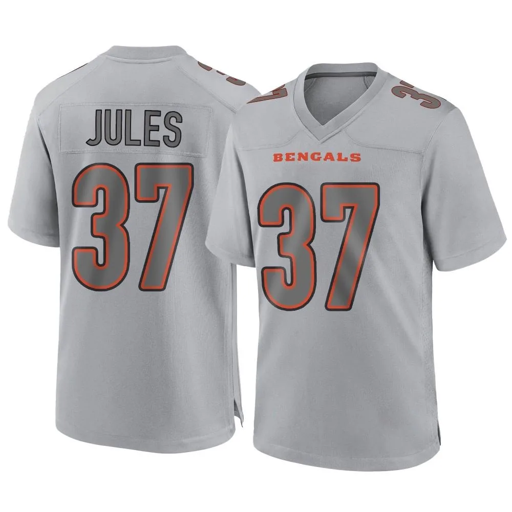 Men's Cincinnati Bengals Pj Jules Nike Atmosphere Fashion Game Gray Jersey Men's Cincinnati Bengals Pj Jules Nike Atmosphere Fashion Game Gray Jersey