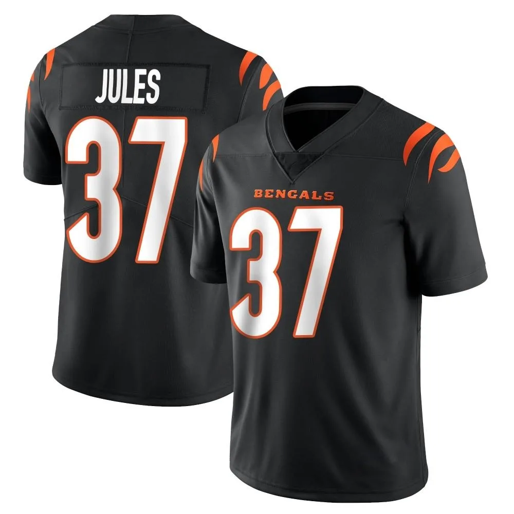 Men's Cincinnati Bengals Pj Jules Nike Team Color Vapor Untouchable Limited Black Jersey Men's Cincinnati Bengals Pj Jules Nike Team Color Vapor Untouchable Limited Black Jersey