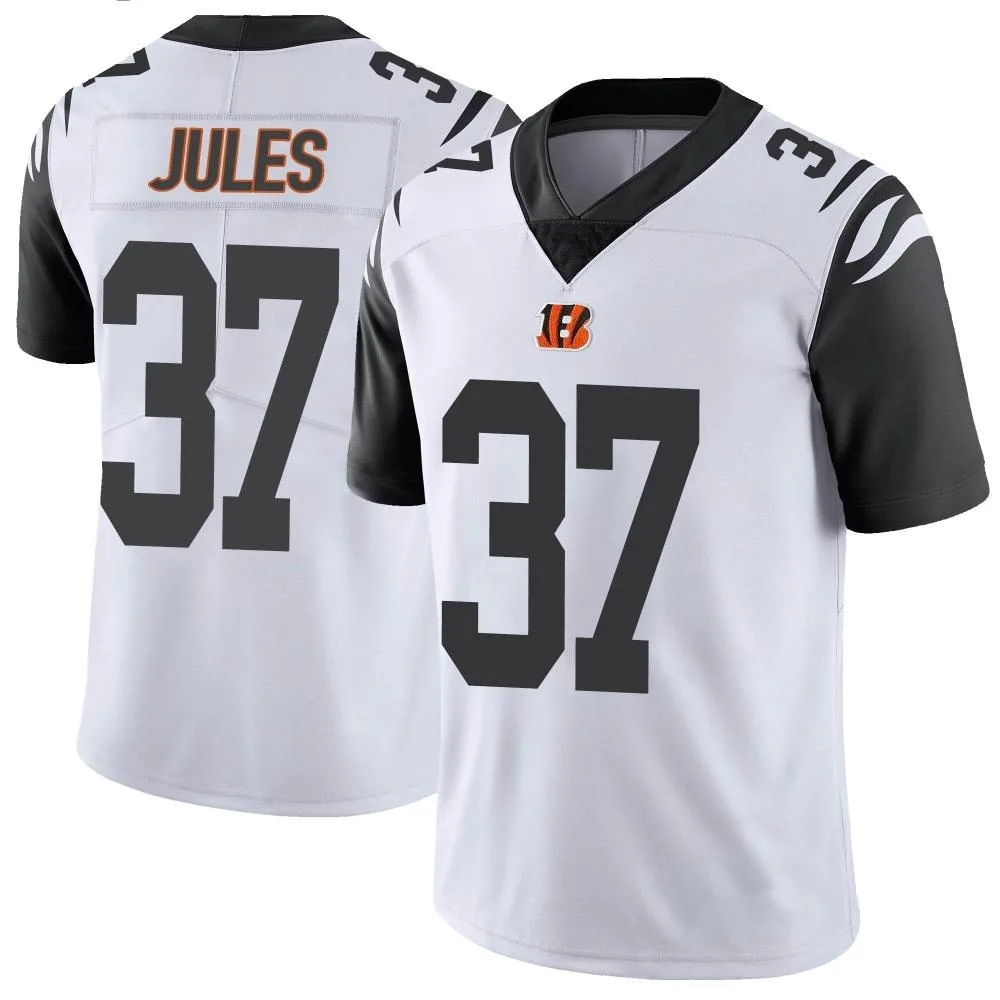 Youth Cincinnati Bengals Pj Jules Nike Color Rush Vapor Untouchable Limited White Jersey Youth Cincinnati Bengals Pj Jules Nike Color Rush Vapor Untouchable Limited White Jersey