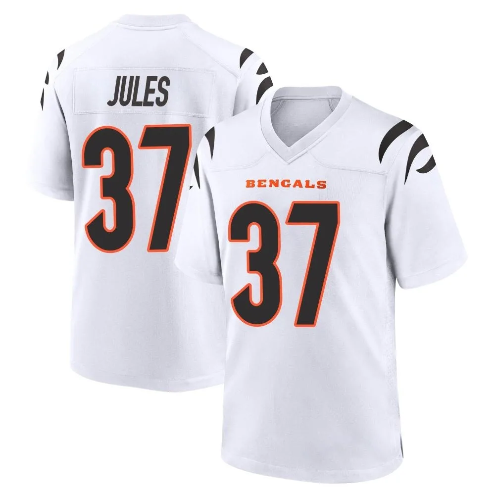 Youth Cincinnati Bengals Pj Jules Nike Game White Jersey Youth Cincinnati Bengals Pj Jules Nike Game White Jersey