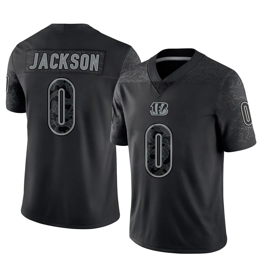 Men's Cincinnati Bengals Raymond Jackson Nike Reflective Limited Black Jersey Men's Cincinnati Bengals Raymond Jackson Nike Reflective Limited Black Jersey