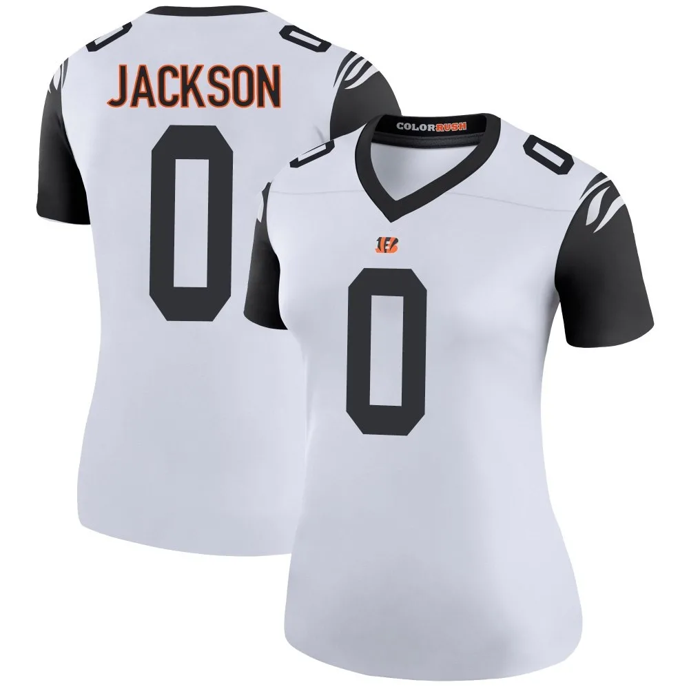 Women's Cincinnati Bengals Raymond Jackson Nike Color Rush Legend White Jersey Women's Cincinnati Bengals Raymond Jackson Nike Color Rush Legend White Jersey