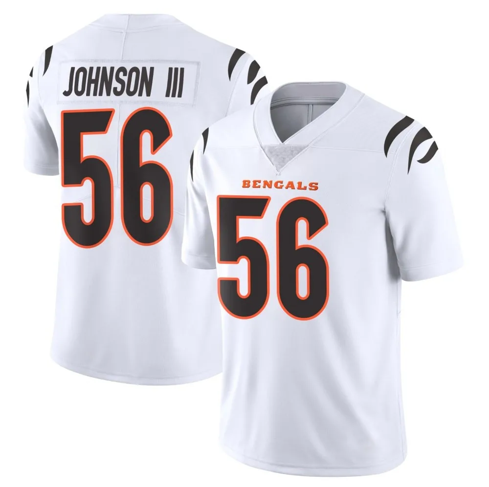 Men's Cincinnati Bengals Raymond Johnson Iii Nike Vapor Untouchable Limited White Jersey Men's Cincinnati Bengals Raymond Johnson Iii Nike Vapor Untouchable Limited White Jersey