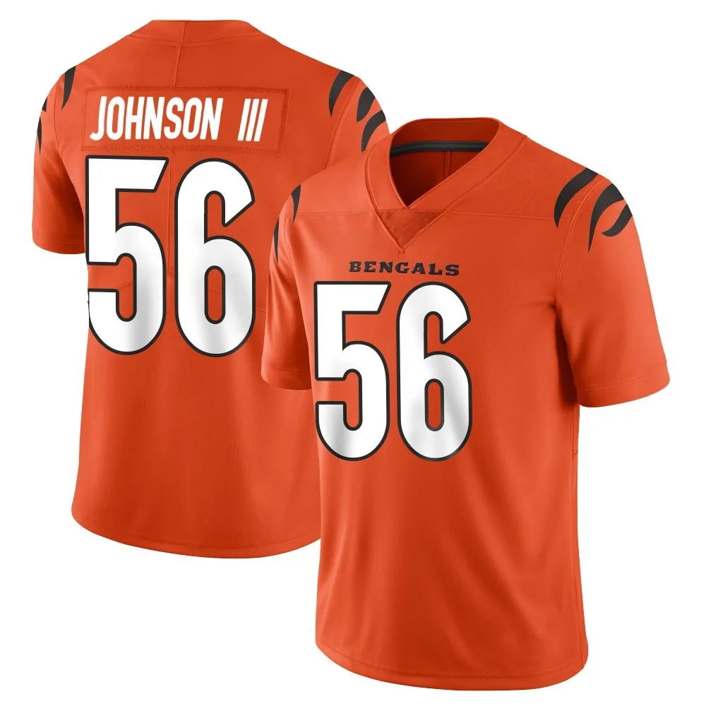 Youth Cincinnati Bengals Raymond Johnson Iii Nike Vapor Untouchable Limited Orange Jersey Youth Cincinnati Bengals Raymond Johnson Iii Nike Vapor Untouchable Limited Orange Jersey