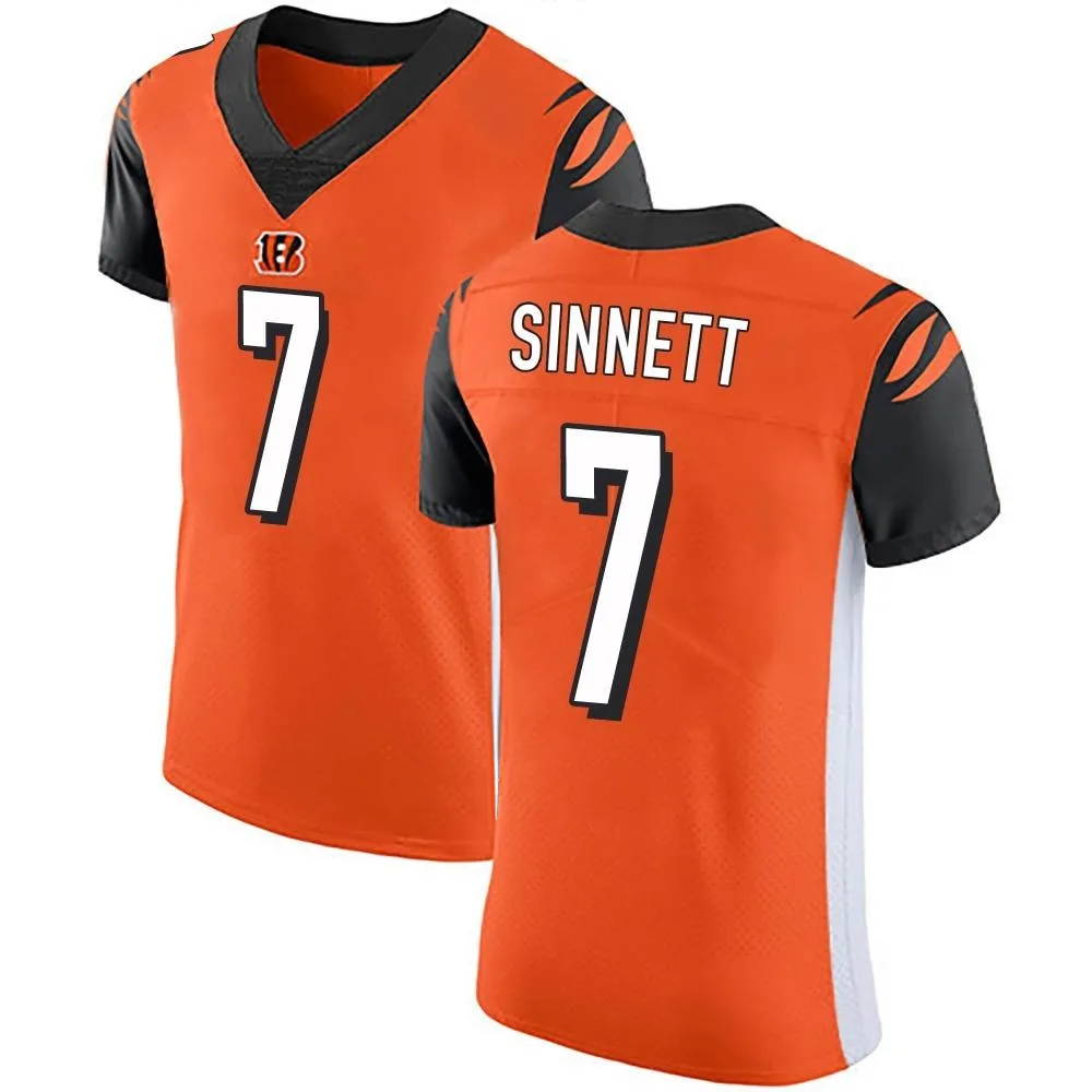 Men's Cincinnati Bengals Reid Sinnett Nike Alternate Vapor Untouchable Elite Orange Jersey Men's Cincinnati Bengals Reid Sinnett Nike Alternate Vapor Untouchable Elite Orange Jersey