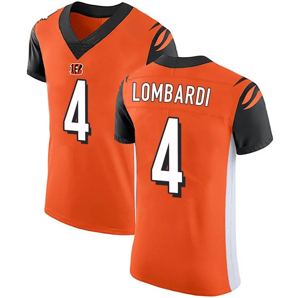 Men's Cincinnati Bengals Rocky Lombardi Nike Alternate Vapor Untouchable Elite Orange Jersey Men's Cincinnati Bengals Rocky Lombardi Nike Alternate Vapor Untouchable Elite Orange Jersey