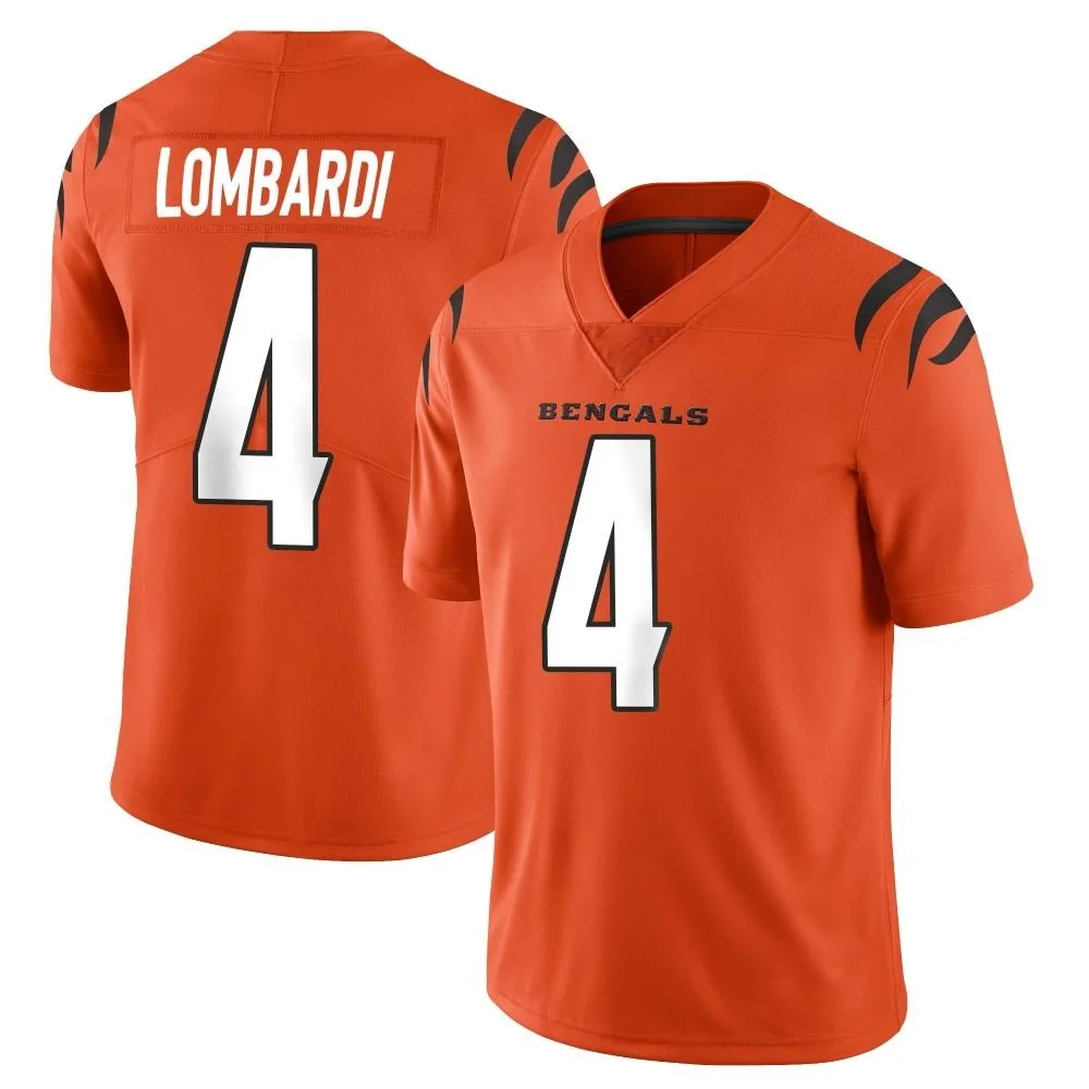 Youth Cincinnati Bengals Rocky Lombardi Nike Vapor Untouchable Limited Orange Jersey Youth Cincinnati Bengals Rocky Lombardi Nike Vapor Untouchable Limited Orange Jersey