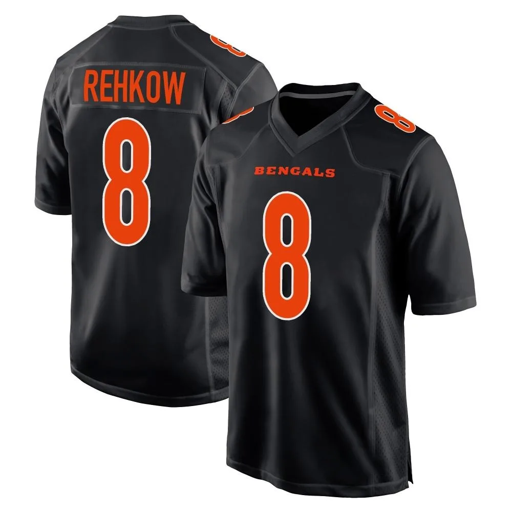 Youth Cincinnati Bengals Ryan Rehkow Nike Fashion Game Black Jersey Youth Cincinnati Bengals Ryan Rehkow Nike Fashion Game Black Jersey