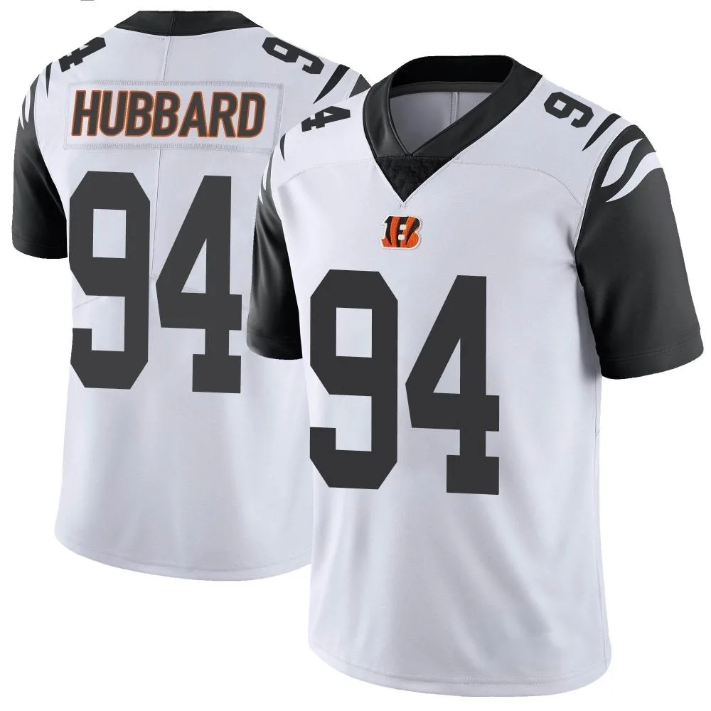 Youth Cincinnati Bengals Sam Hubbard Nike Color Rush Vapor Untouchable Limited White Jersey Youth Cincinnati Bengals Sam Hubbard Nike Color Rush Vapor Untouchable Limited White Jersey