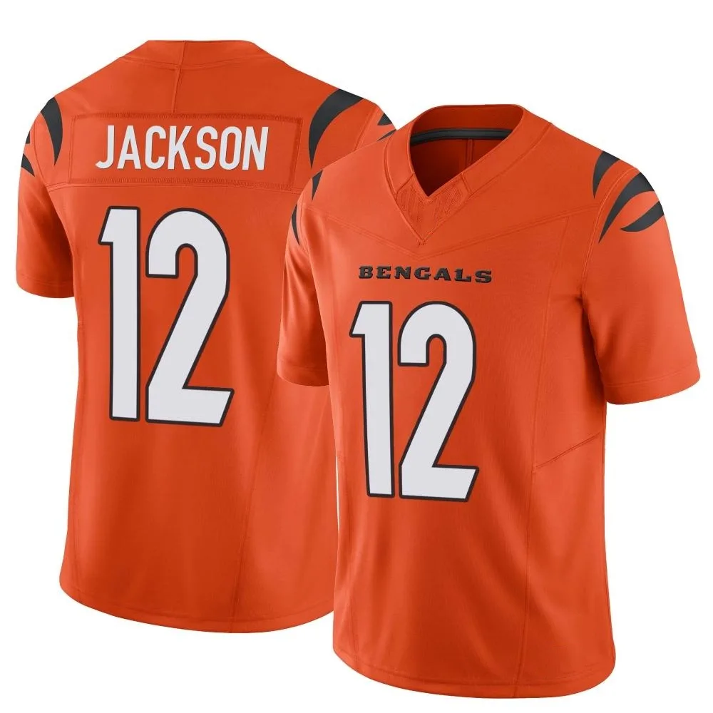 Youth Cincinnati Bengals Shedrick Jackson Nike Vapor F.U.S.E. Limited Orange Jersey Youth Cincinnati Bengals Shedrick Jackson Nike Vapor F.U.S.E. Limited Orange Jersey