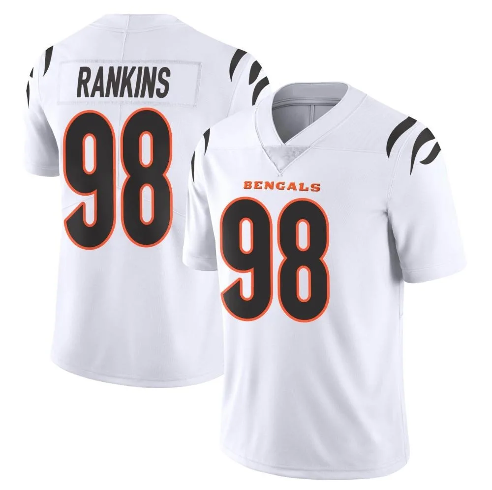 Youth Cincinnati Bengals Sheldon Rankins Nike Vapor Untouchable Limited White Jersey Youth Cincinnati Bengals Sheldon Rankins Nike Vapor Untouchable Limited White Jersey