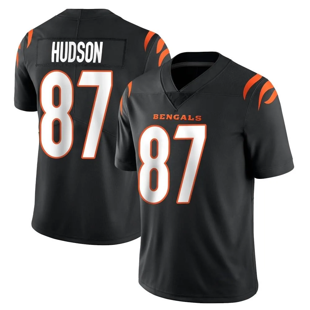 Men's Cincinnati Bengals Tanner Hudson Nike Team Color Vapor Untouchable Limited Black Jersey Men's Cincinnati Bengals Tanner Hudson Nike Team Color Vapor Untouchable Limited Black Jersey