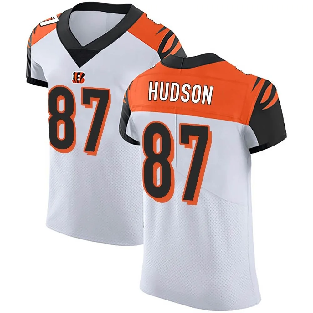 Men's Cincinnati Bengals Tanner Hudson Nike Vapor Untouchable Elite White Jersey Men's Cincinnati Bengals Tanner Hudson Nike Vapor Untouchable Elite White Jersey