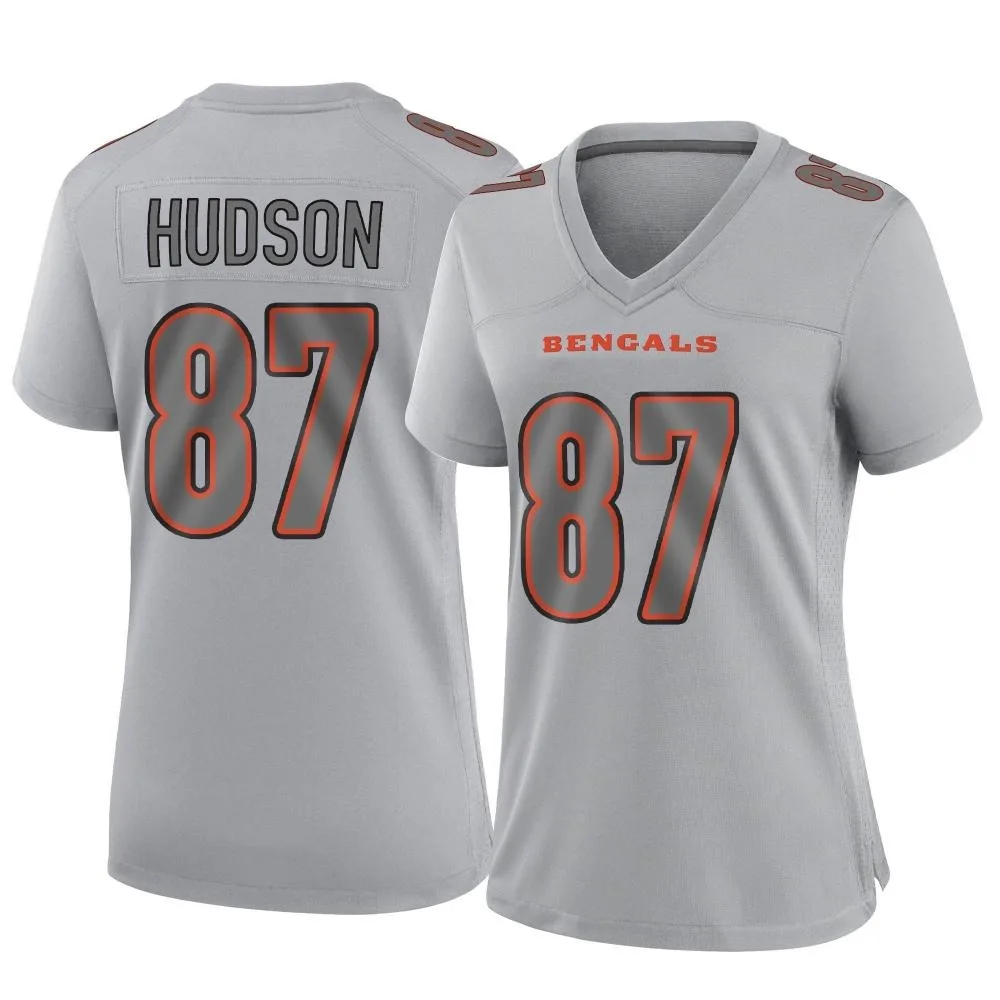 Women's Cincinnati Bengals Tanner Hudson Nike Atmosphere Fashion Game Gray Jersey Women's Cincinnati Bengals Tanner Hudson Nike Atmosphere Fashion Game Gray Jersey