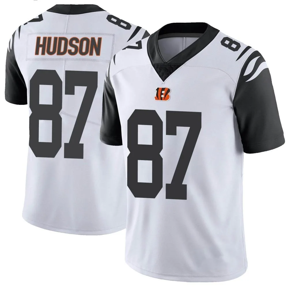 Youth Cincinnati Bengals Tanner Hudson Nike Color Rush Vapor Untouchable Limited White Jersey Youth Cincinnati Bengals Tanner Hudson Nike Color Rush Vapor Untouchable Limited White Jersey