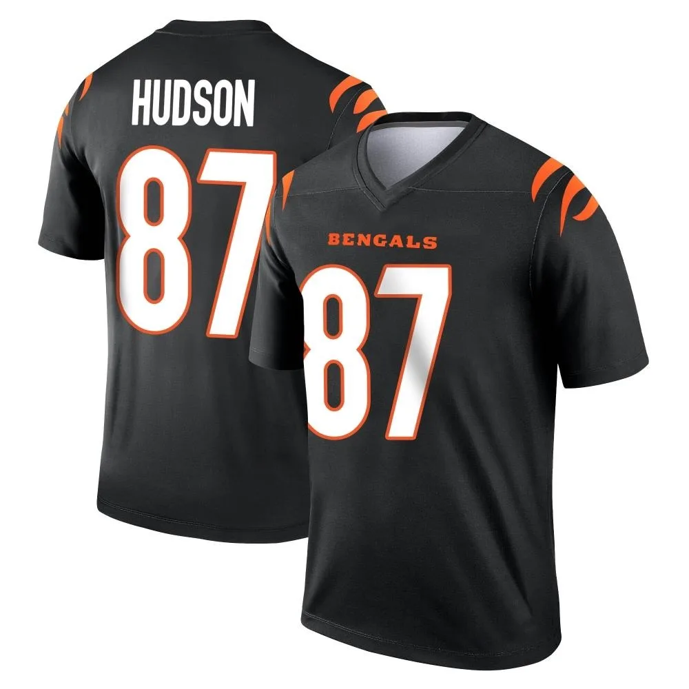 Youth Cincinnati Bengals Tanner Hudson Nike Legend Black Jersey Youth Cincinnati Bengals Tanner Hudson Nike Legend Black Jersey