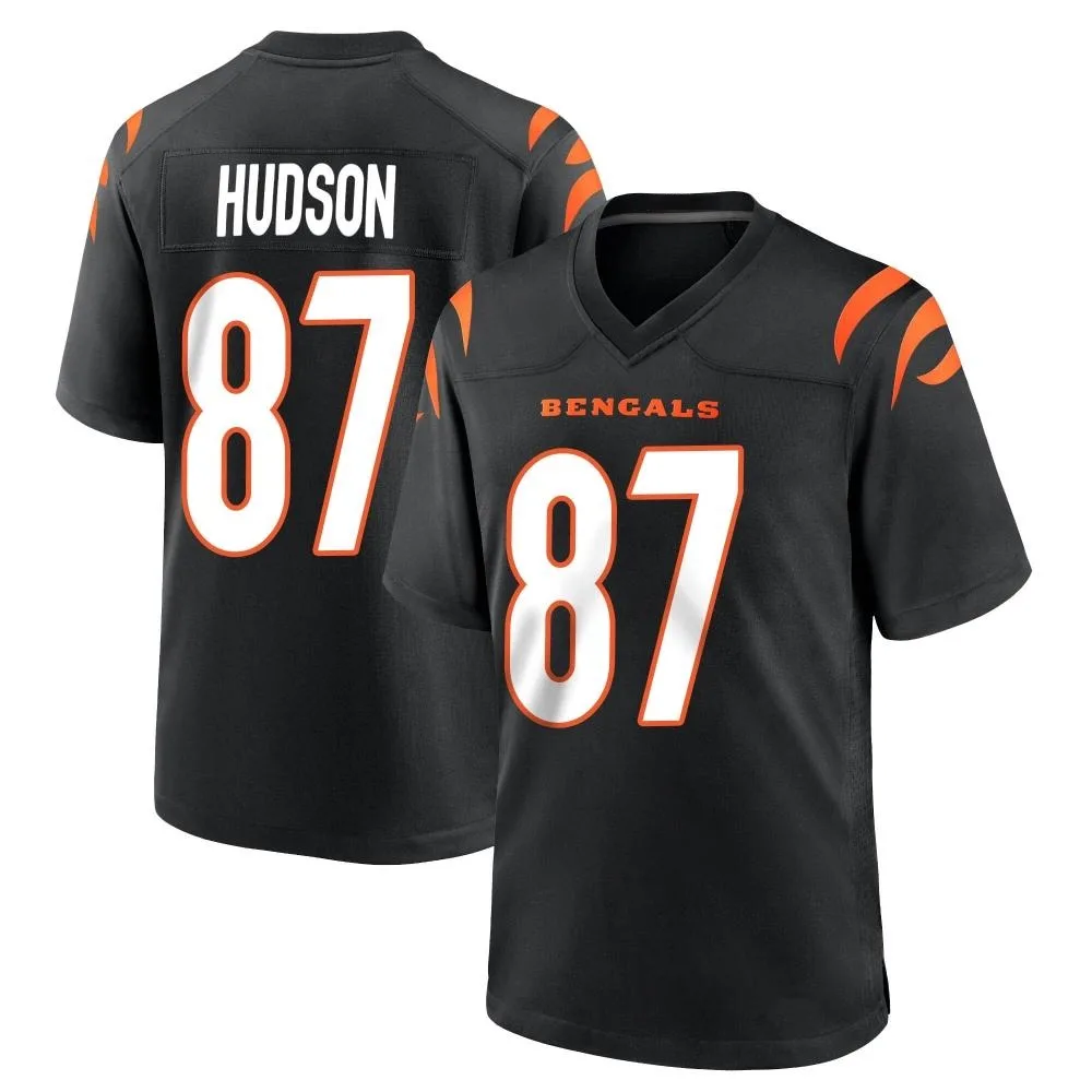 Youth Cincinnati Bengals Tanner Hudson Nike Team Color Game Black Jersey Youth Cincinnati Bengals Tanner Hudson Nike Team Color Game Black Jersey
