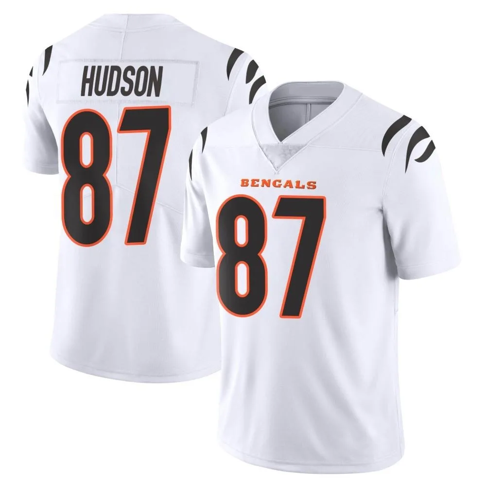 Youth Cincinnati Bengals Tanner Hudson Nike Vapor Untouchable Limited White Jersey Youth Cincinnati Bengals Tanner Hudson Nike Vapor Untouchable Limited White Jersey