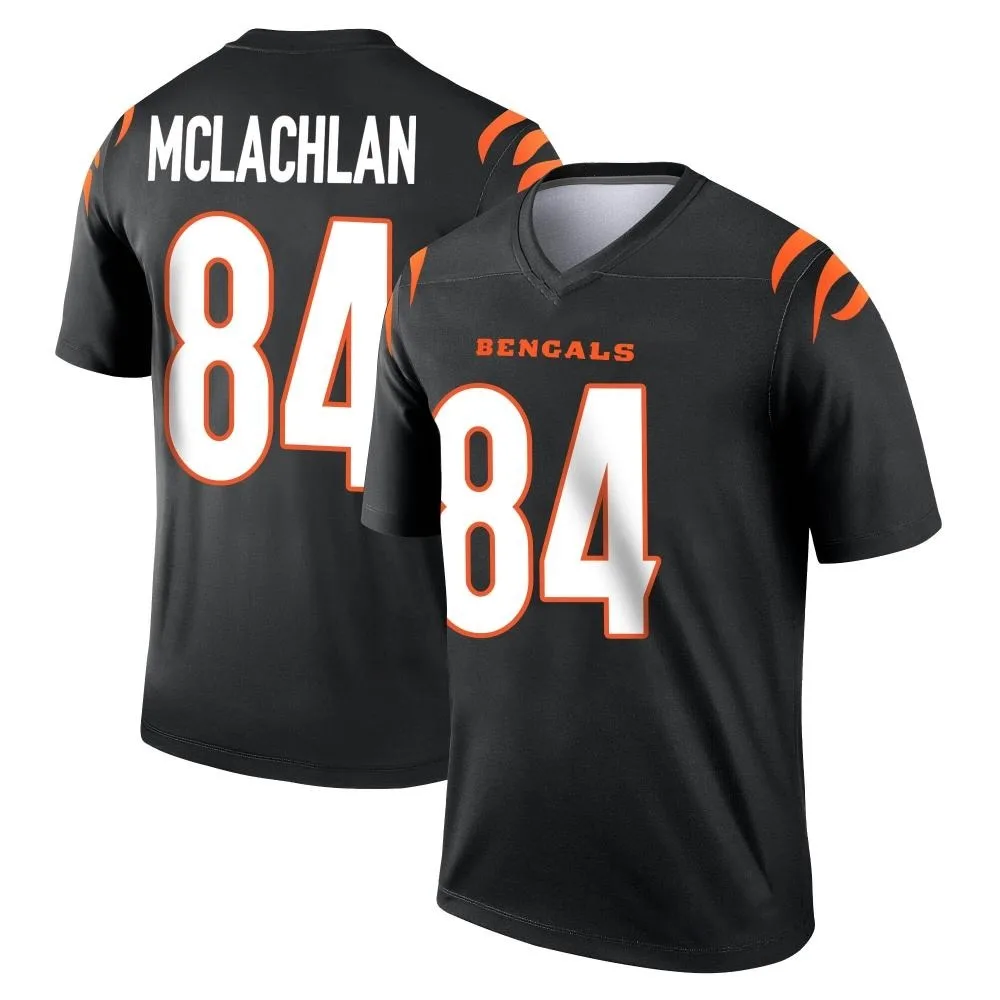 Men's Cincinnati Bengals Tanner Mclachlan Nike Legend Black Jersey Men's Cincinnati Bengals Tanner Mclachlan Nike Legend Black Jersey