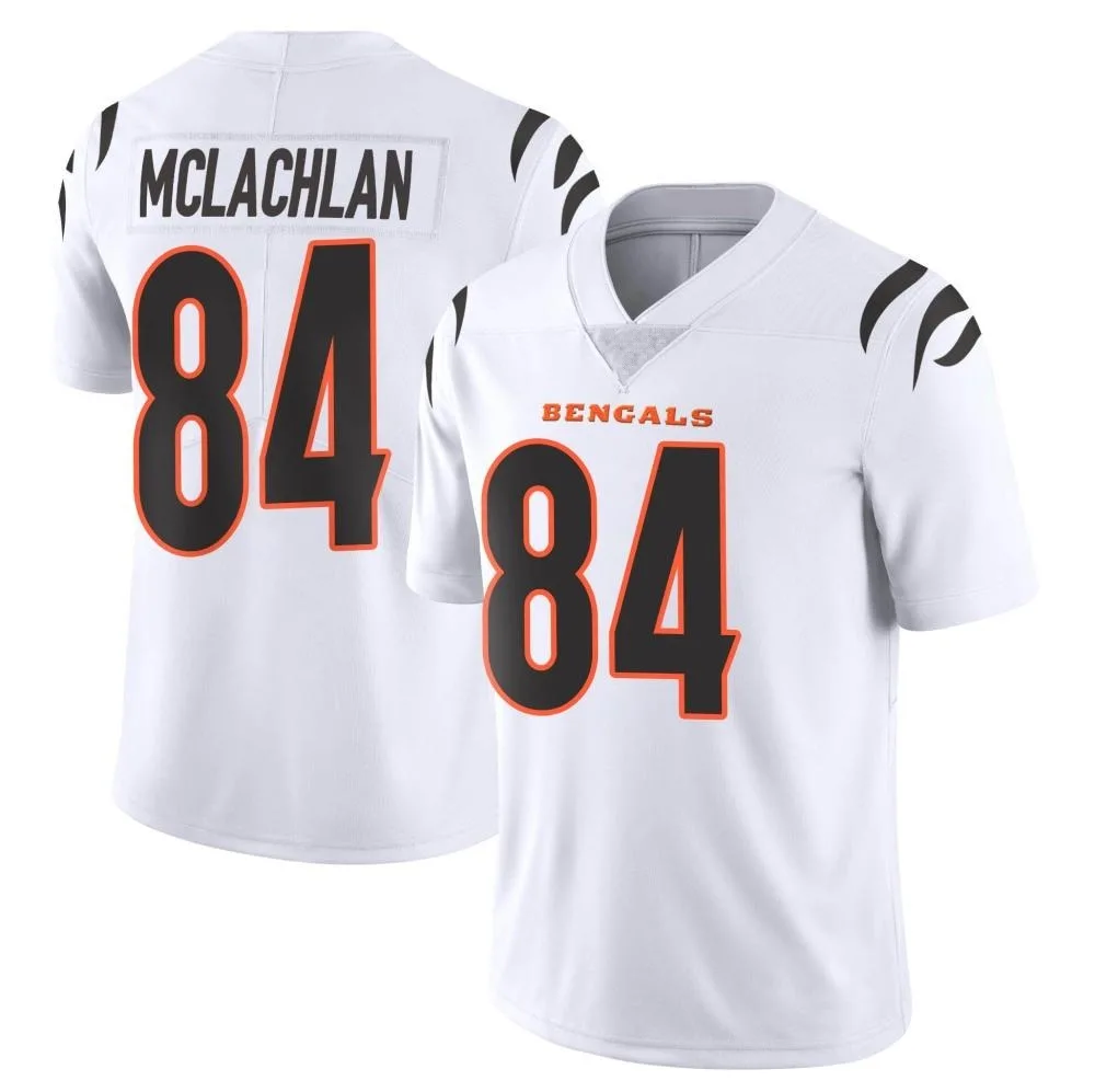 Men's Cincinnati Bengals Tanner Mclachlan Nike Vapor Untouchable Limited White Jersey Men's Cincinnati Bengals Tanner Mclachlan Nike Vapor Untouchable Limited White Jersey