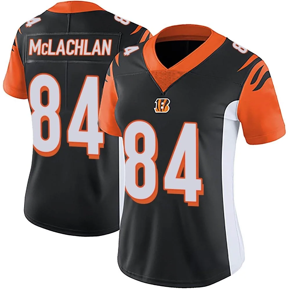 Women's Cincinnati Bengals Tanner Mclachlan Nike Team Color Vapor Untouchable Limited Black Jersey Women's Cincinnati Bengals Tanner Mclachlan Nike Team Color Vapor Untouchable Limited Black Jersey
