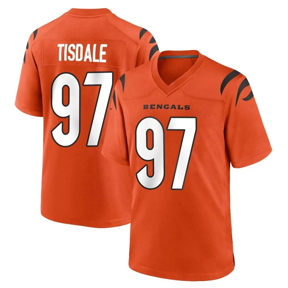 Youth Cincinnati Bengals Tariqious Tisdale Nike Game Orange Jersey Youth Cincinnati Bengals Tariqious Tisdale Nike Game Orange Jersey