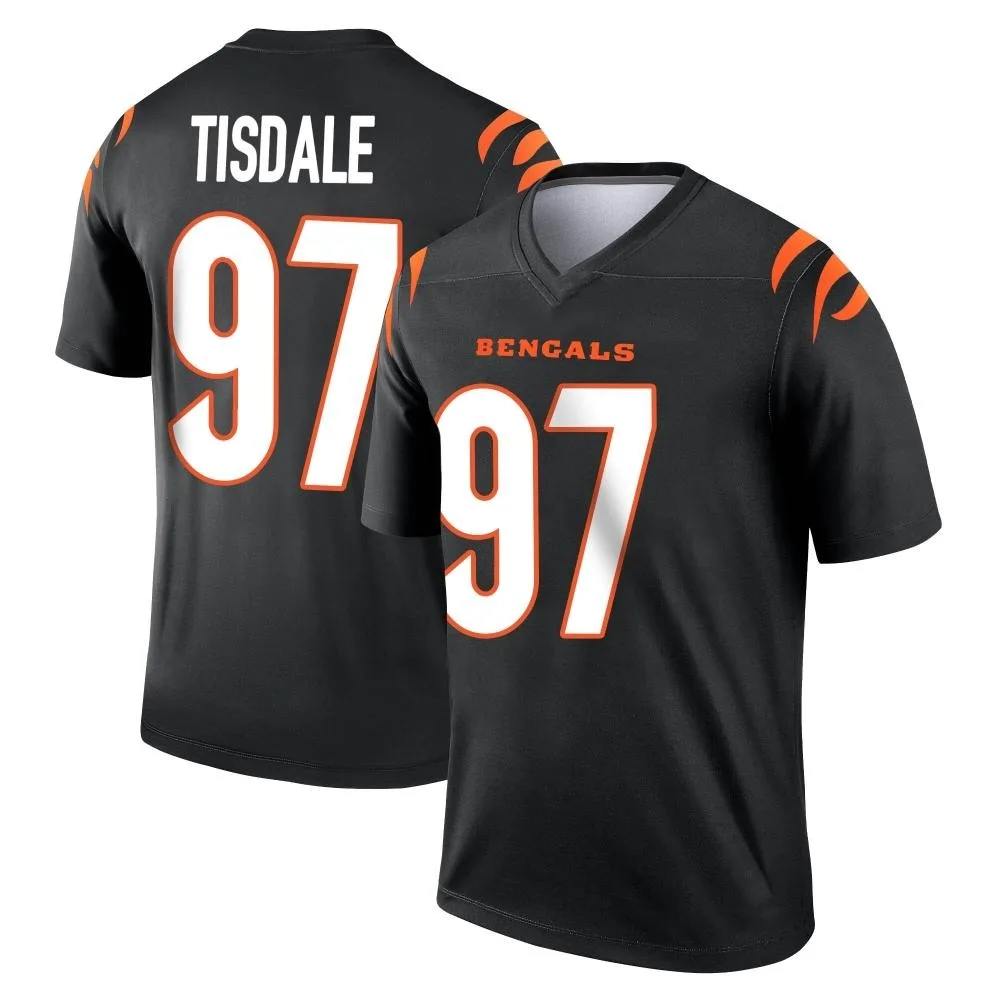 Youth Cincinnati Bengals Tariqious Tisdale Nike Legend Black Jersey Youth Cincinnati Bengals Tariqious Tisdale Nike Legend Black Jersey