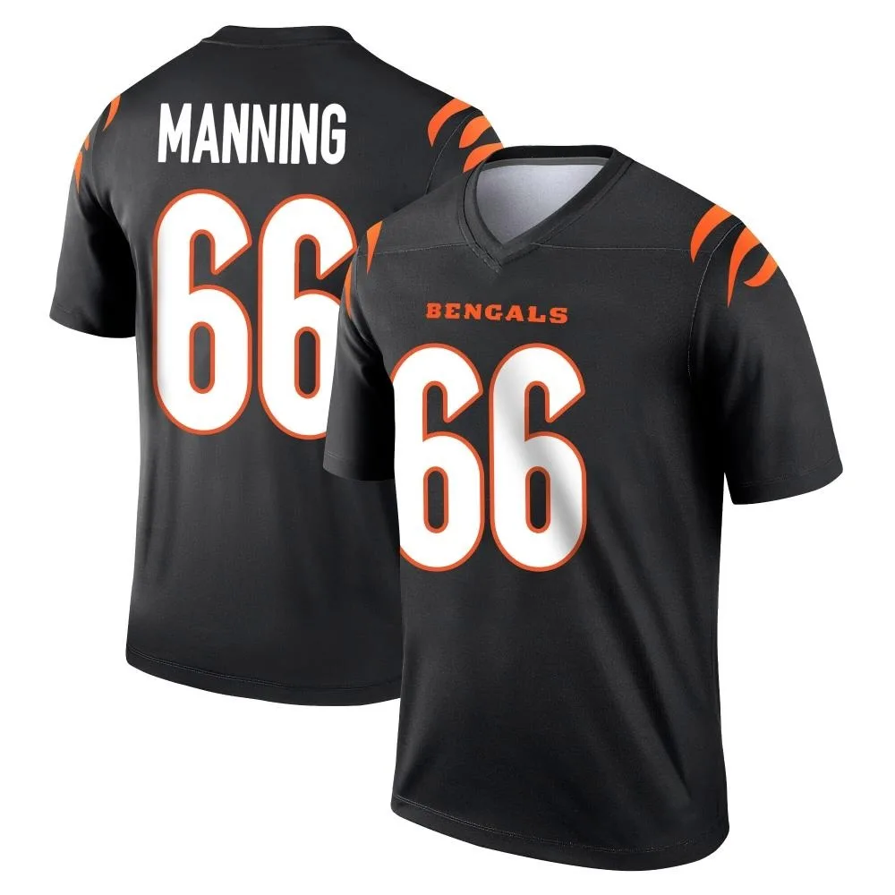 Men's Cincinnati Bengals Tashawn Manning Nike Legend Black Jersey Men's Cincinnati Bengals Tashawn Manning Nike Legend Black Jersey