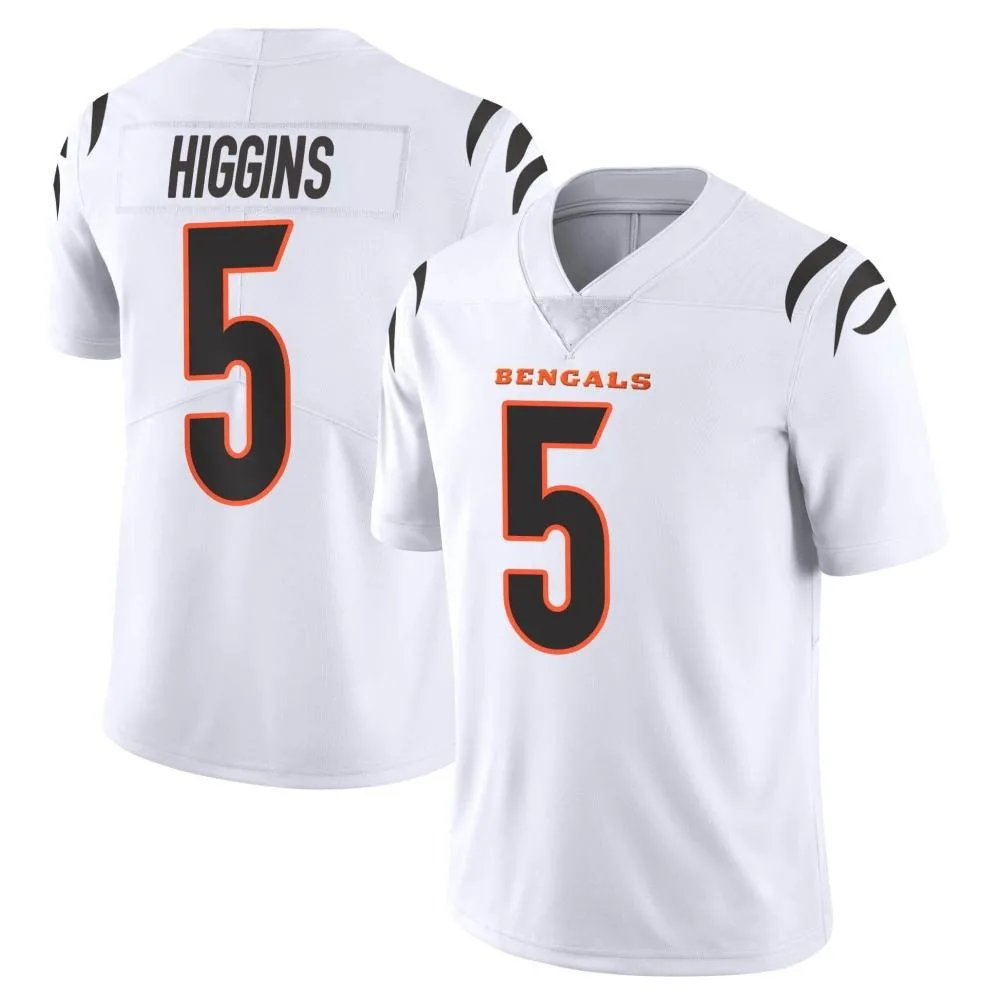 Youth Cincinnati Bengals Tee Higgins Nike Vapor Untouchable Limited White Jersey Youth Cincinnati Bengals Tee Higgins Nike Vapor Untouchable Limited White Jersey