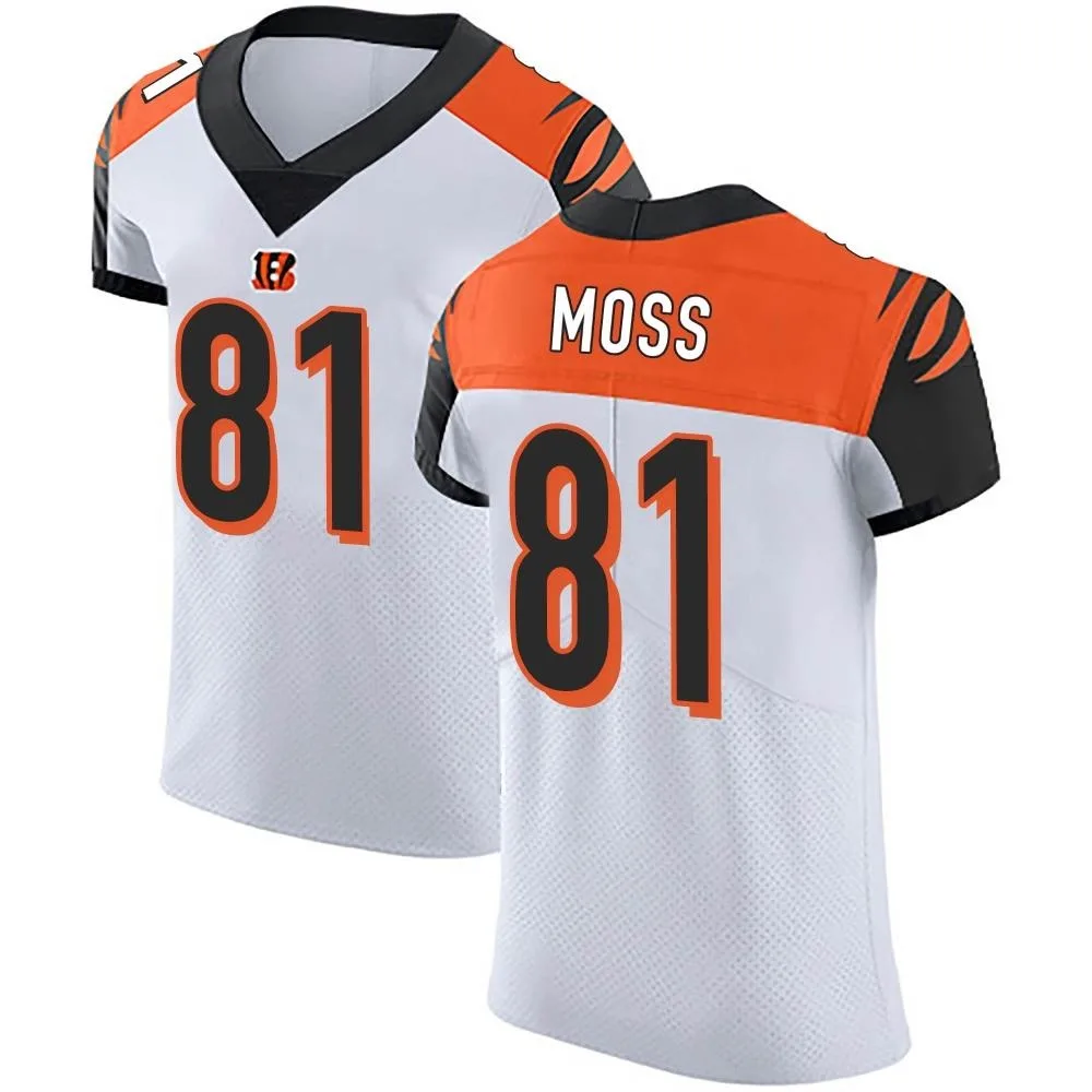 Men's Cincinnati Bengals Thaddeus Moss Nike Vapor Untouchable Elite White Jersey Men's Cincinnati Bengals Thaddeus Moss Nike Vapor Untouchable Elite White Jersey