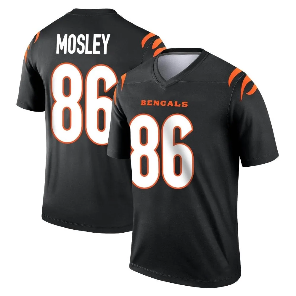 Men's Cincinnati Bengals Tre Mosley Nike Legend Black Jersey Men's Cincinnati Bengals Tre Mosley Nike Legend Black Jersey