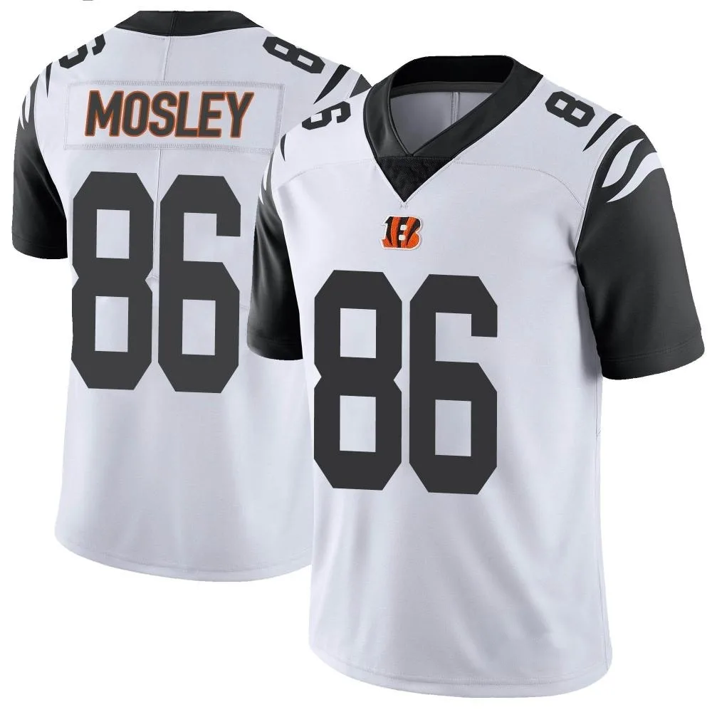 Youth Cincinnati Bengals Tre Mosley Nike Color Rush Vapor Untouchable Limited White Jersey Youth Cincinnati Bengals Tre Mosley Nike Color Rush Vapor Untouchable Limited White Jersey