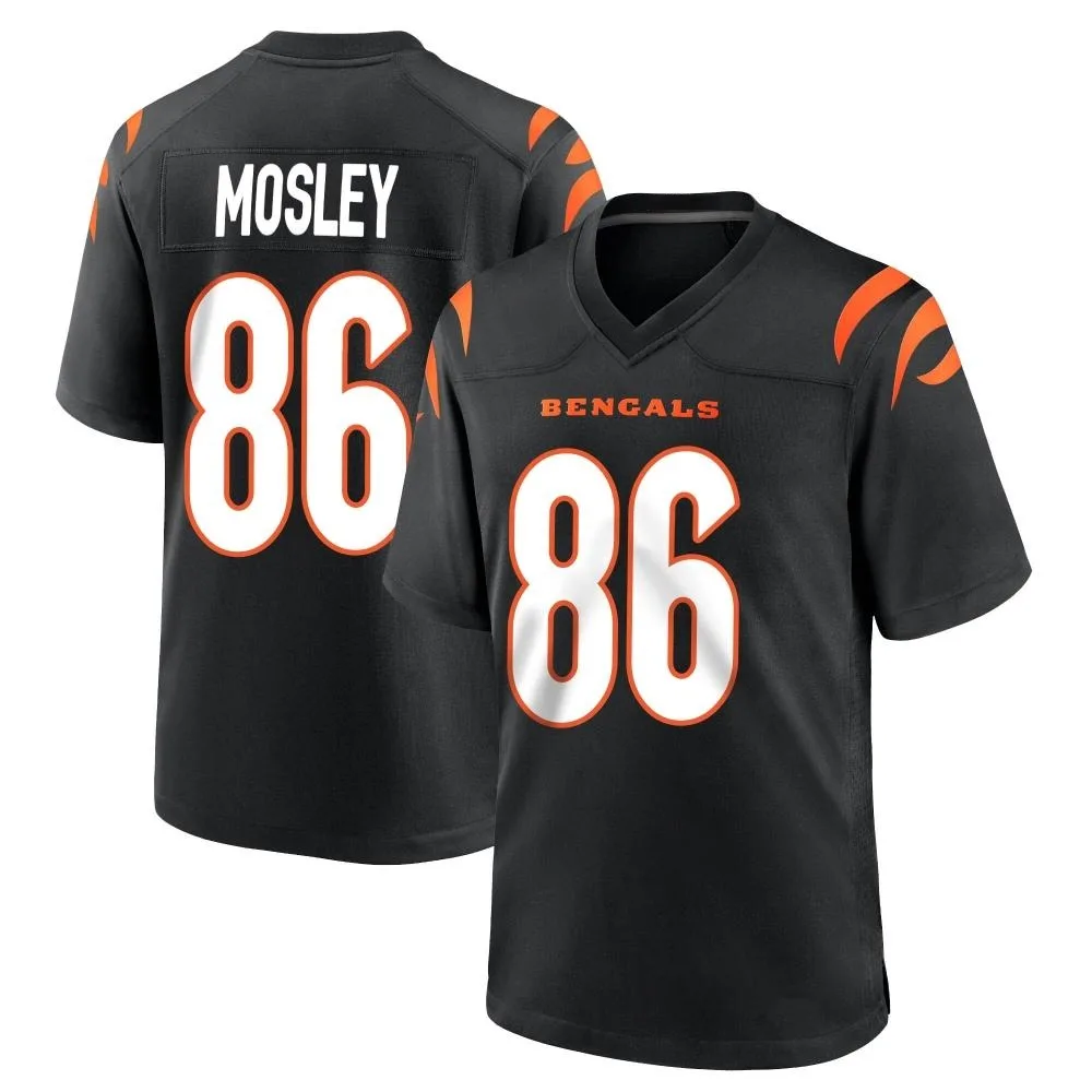 Youth Cincinnati Bengals Tre Mosley Nike Team Color Game Black Jersey Youth Cincinnati Bengals Tre Mosley Nike Team Color Game Black Jersey