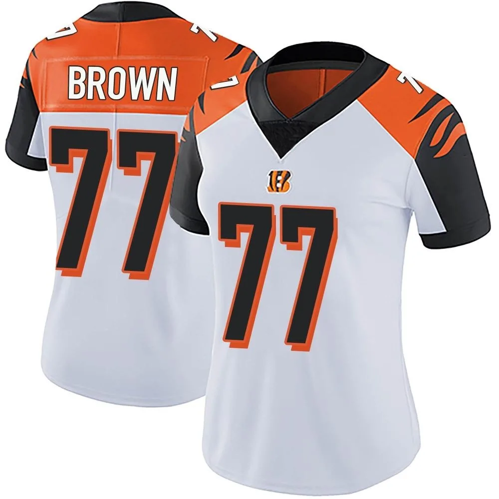 Women's Cincinnati Bengals Trent Brown Nike Vapor Untouchable Limited White Jersey Women's Cincinnati Bengals Trent Brown Nike Vapor Untouchable Limited White Jersey