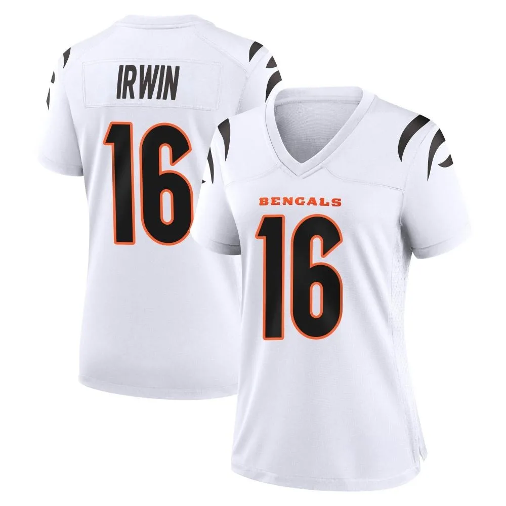 Women's Cincinnati Bengals Trenton Irwin Nike Game White Jersey Women's Cincinnati Bengals Trenton Irwin Nike Game White Jersey