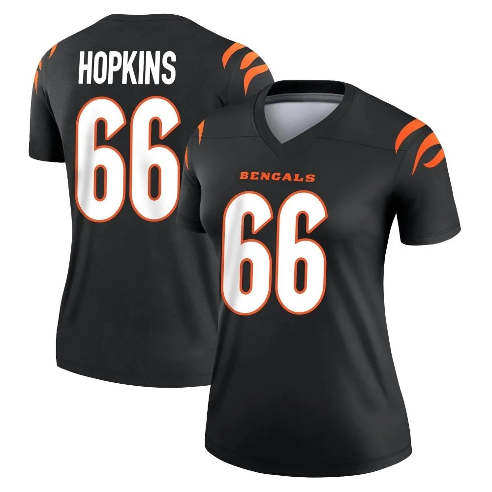Women's Cincinnati Bengals Trey Hopkins Nike Legend Black Jersey Women's Cincinnati Bengals Trey Hopkins Nike Legend Black Jersey