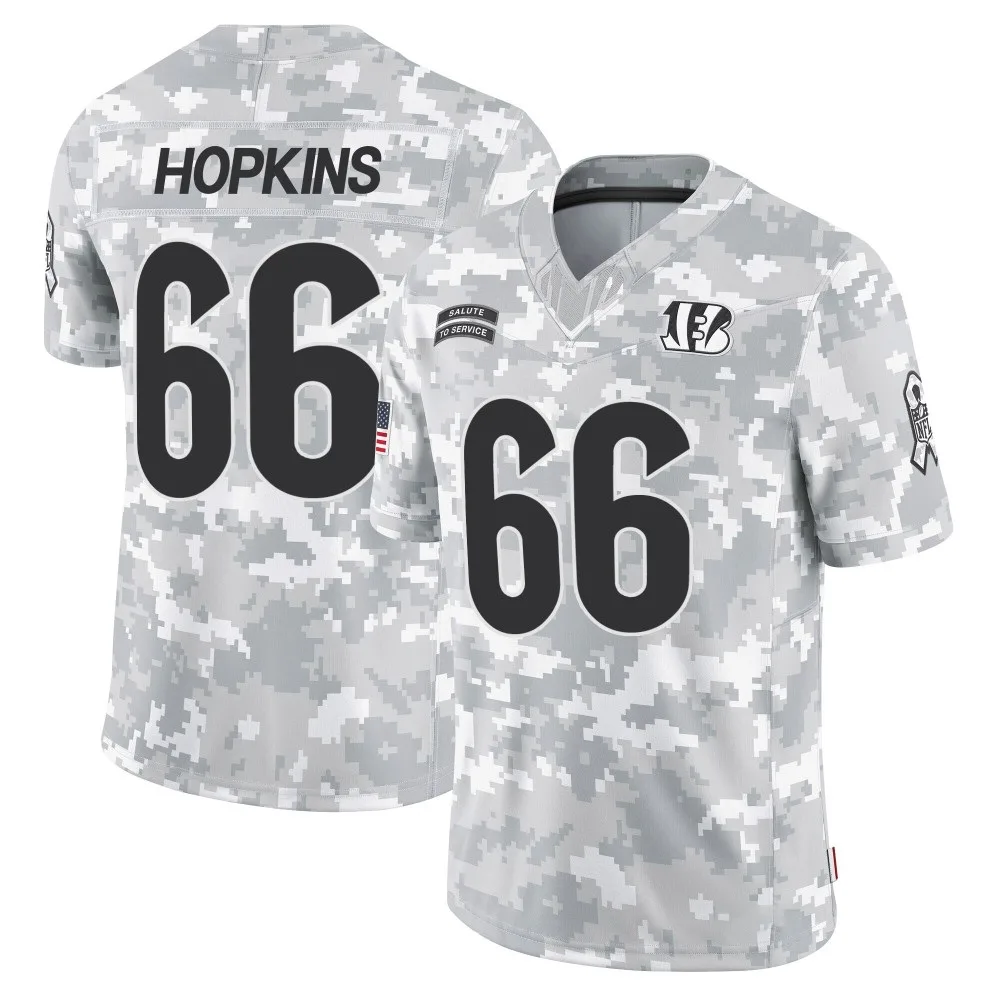 Youth Cincinnati Bengals Trey Hopkins Nike 2024 Salute to Service Limited Arctic Camo Jersey Youth Cincinnati Bengals Trey Hopkins Nike 2024 Salute to Service Limited Arctic Camo Jersey