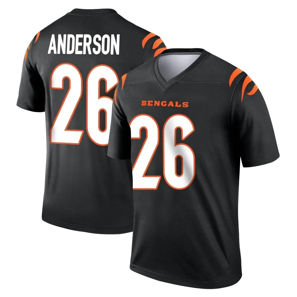 Youth Cincinnati Bengals Tycen Anderson Nike Legend Black Jersey Youth Cincinnati Bengals Tycen Anderson Nike Legend Black Jersey