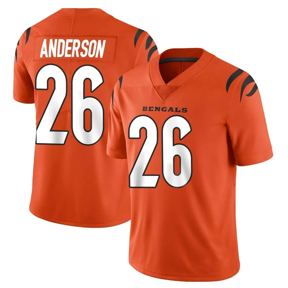 Youth Cincinnati Bengals Tycen Anderson Nike Vapor Untouchable Limited Orange Jersey Youth Cincinnati Bengals Tycen Anderson Nike Vapor Untouchable Limited Orange Jersey