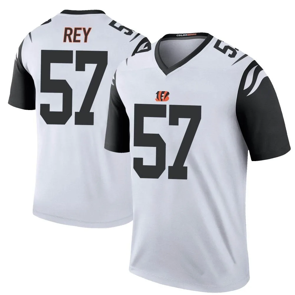 Men's Cincinnati Bengals Vincent Rey Nike Color Rush Legend White Jersey Men's Cincinnati Bengals Vincent Rey Nike Color Rush Legend White Jersey