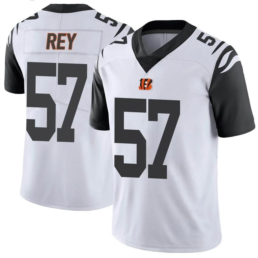 Men's Cincinnati Bengals Vincent Rey Nike Color Rush Vapor Untouchable Limited White Jersey Men's Cincinnati Bengals Vincent Rey Nike Color Rush Vapor Untouchable Limited White Jersey