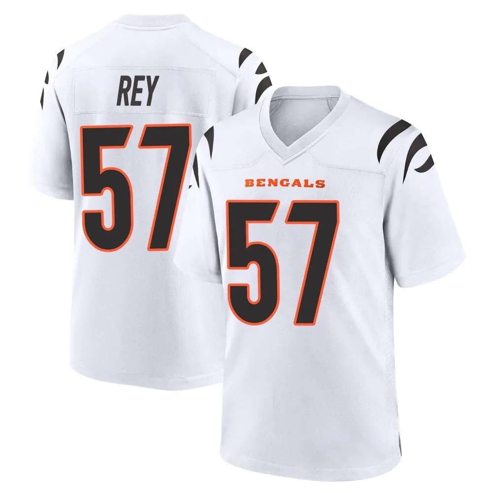 Men's Cincinnati Bengals Vincent Rey Nike Game White Jersey Men's Cincinnati Bengals Vincent Rey Nike Game White Jersey