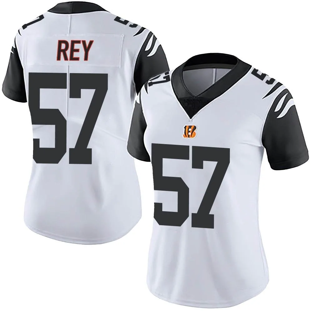 Women's Cincinnati Bengals Vincent Rey Nike Color Rush Vapor Untouchable Limited White Jersey Women's Cincinnati Bengals Vincent Rey Nike Color Rush Vapor Untouchable Limited White Jersey