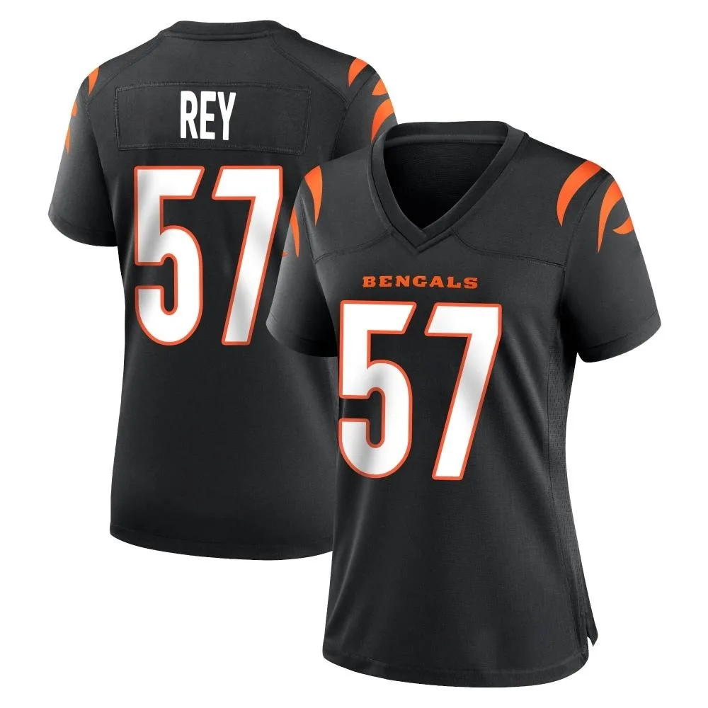 Women's Cincinnati Bengals Vincent Rey Nike Team Color Game Black Jersey Women's Cincinnati Bengals Vincent Rey Nike Team Color Game Black Jersey