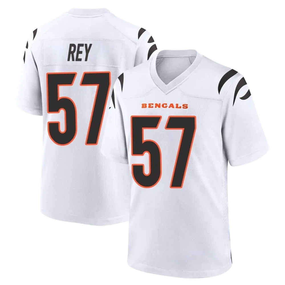 Youth Cincinnati Bengals Vincent Rey Nike Game White Jersey Youth Cincinnati Bengals Vincent Rey Nike Game White Jersey